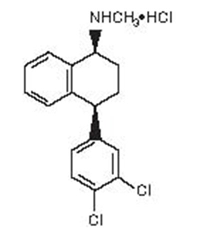 Sertraline Structure (Sertraline Str)