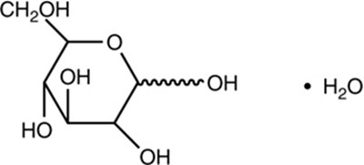 structural formula dextrose - marcaine 03