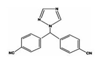 Structural Formula (Letrozole Tablets 01)