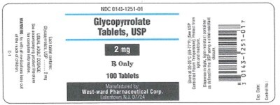 Glycopyrrolate Tablets, USP 2 mg - glycopyrrolate tablets 2