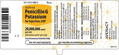 Package Label (PRINCIPAL DISPLAY PANEL – Vial Label)