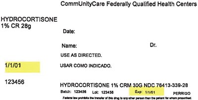 PRINCIPAL DISPLAY PANEL - 28 g Tube Label - hydrocortisone 01