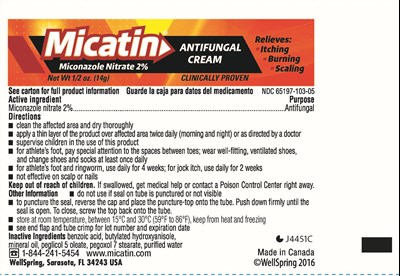 Tube Label (Micatin 1)