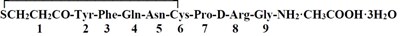 Desmopressin-acetate-spl-structure (Des0f 0000 01)