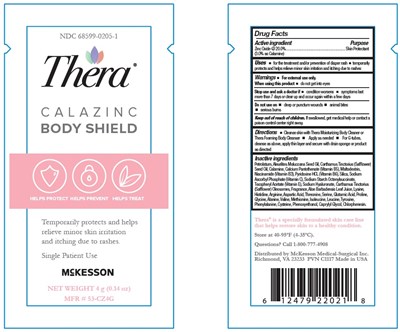 Thera Calazinc Body Shield Paste- Images NDC68599-0205