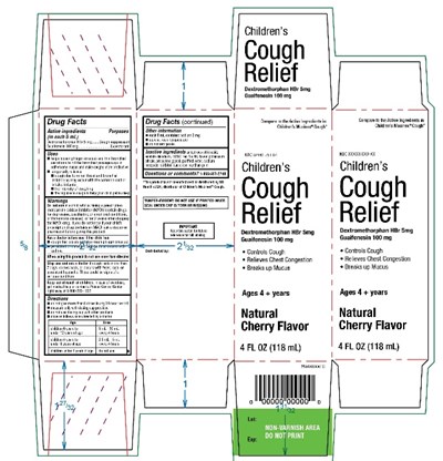 Target Children's Cough Relief 4 FL OZ Cherry Flavor - mucinex 01