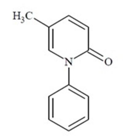 Pirfenidone Chemical Structure (Pirfenidone Structure)