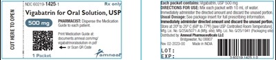 1 (Vigabatrin For Oral Solution Usp 500 mg 16)
