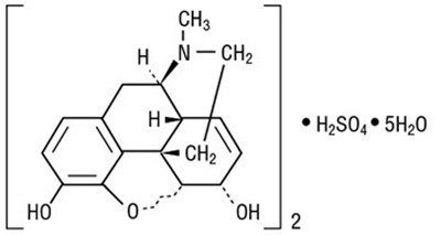 morphine-01.jpg Chemical Structure - morphine 01