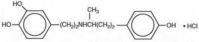 Structural Formula Dobutamine Hydrochloride (Image 01)