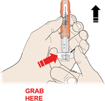 Clean The Rubber Stopper With One Alcohol Wipe. (Neupogen 17)