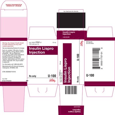 PACKAGE CARTON – Insulin Lispro Injection 10 mL vial 1ct - insulin lispro vial 027 03
