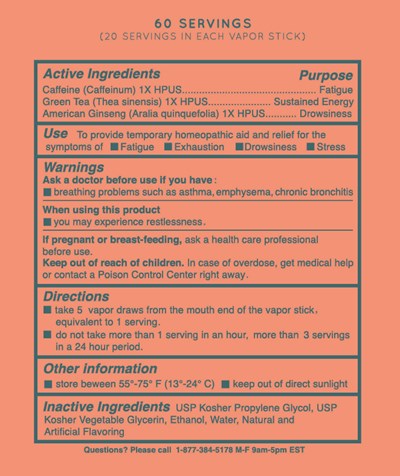 Image Description (Vapergy Label)