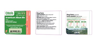 label ollois ARSENICUM 30c