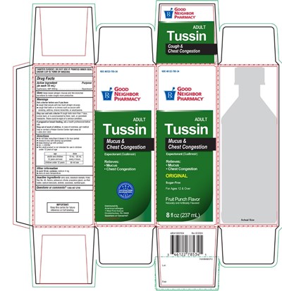 Abc Adult Tussin Mucus &amp; Chest Congestion 8 Fl Oz (74308abc)