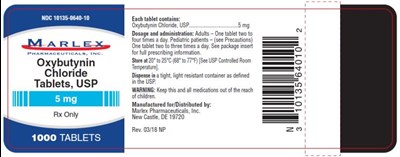 Oxybutynin Chloride Tablets 05