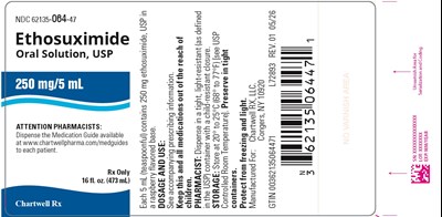"image Description" (Ethosuximide Os 473ml Bottle Label)