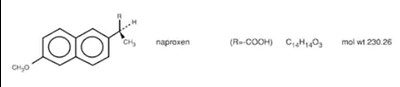 Structural Formula (Naproxen Oral Suspension Usp 1)