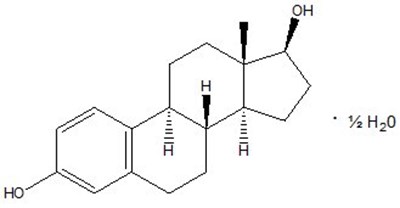 Estradiol Structural Formula (Image 02)
