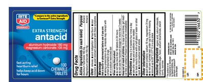 Rite Aid Pharmacy Extra Strenth 100 Chewable Tablets (35d01fe6 542e 41fe A81b 49e1077a7e8e 01)