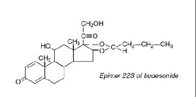 Structural Formula For Epimer 22s Of Budesonide (Entocort Entocort Chemstructure 020)