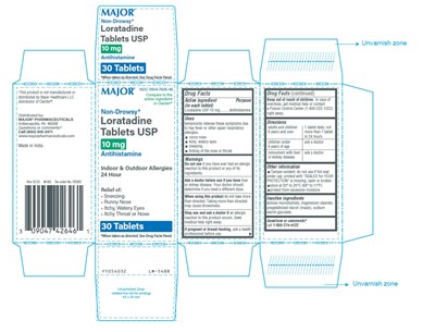 loratadine-fig2.jpg PACKAGE LABEL-PRINCIPAL DISPLAY PANEL - 10 mg Container Carton (30 Tablets) - loratadine fig2