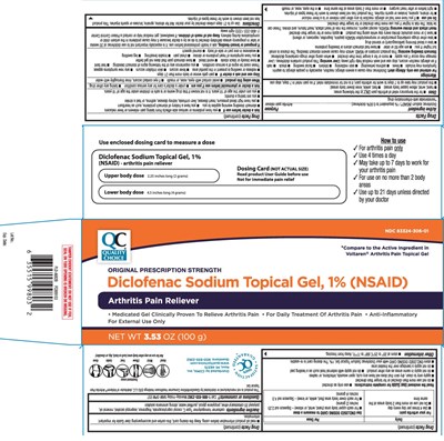 Diclofenac Sodium (nsaid*) 1% (equivalent To 0.93% Diclofenac) *nonsteroidal Anti-inflammatory Drug (Diclofenac Sodium 1 Percent Gel Aml 1)