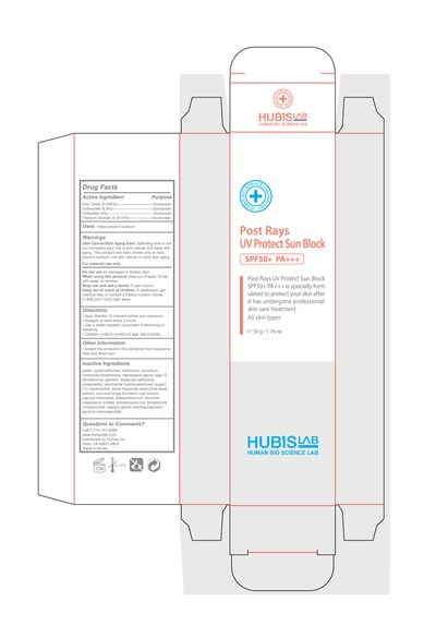 packaging with label in place - fda humex sun packaging
