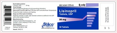 30mg Pdp (Lisinopril Usp 10 mg 6)