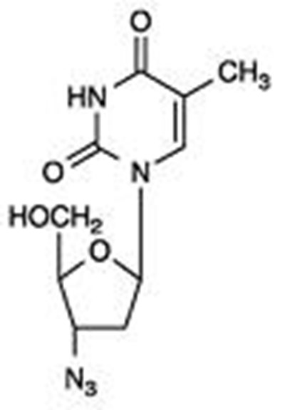 Chemical Structure (Zidovudine Str)