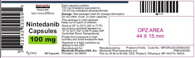 667 (Nintedanib Capsule 100mg Container)