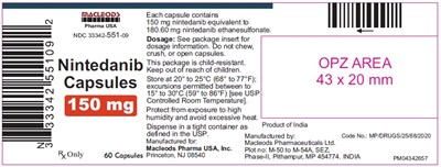 909 (Nintedanib Capsule 150mg Container)