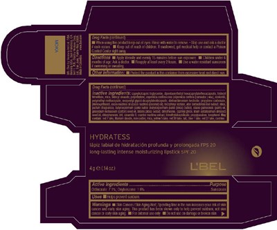 PRINCIPAL DISPLAY PANEL - 4g Tube Box - MOKA - lbel 01