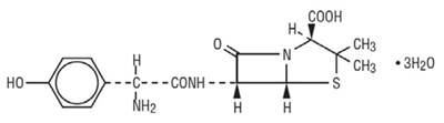 structural formula - amoxicillin for oral suspension 1