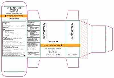Quentasan Oral Drops Outer Package (Spy Quentasan Oral Drops 10ml Packaging En 55x30x80 Z)