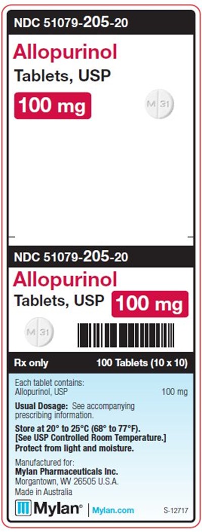 image-03.jpg Allopurinol 300 mg Tablets Unit Carton Label - image 03