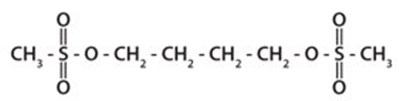 Busulfan Structural Formula (Image 02)