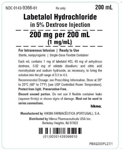labetalol hcl in sodium chloride injection and lab 10
