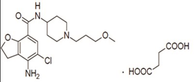 Structural Formula (Prucalopride Tablets 1)