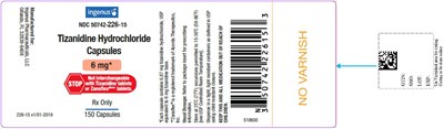 Tizanidine Hydrochloride Capsules 6 mg Bottle Label (49d0fb0e 9403 4e99 Bf59 01b9a45a7dde 07)