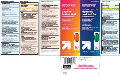 Acetaminophen 325 mg, Dextromethorphan HBr 10 mg, Guaifenesin 200 mg, Phenylephrine HCI 5 mg, Acetaminophen 325 mg, Dextromethorphan HBr 10 mg, Doxylamine Succinate 6.25 mg, Phenylephrine HCI 5 mg - mucus relief daytime severe cold nighttime cold fl 1