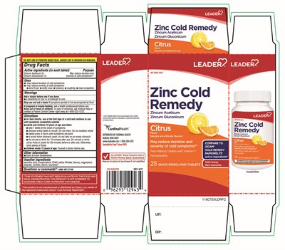 zicam-01.jpg Leader Zinc Cold Remedy Citrus Flavor 25 Quick Dissolving tablets - zicam 01
