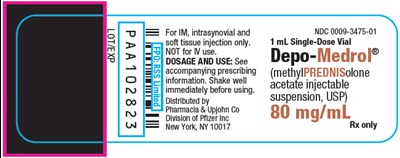Principal Display Panel (80 mg/mL Vial Label)