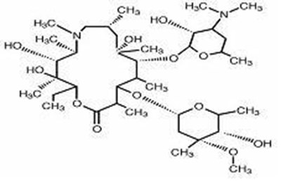 azithromycin-01.jpg \\Client\P$\Labeling\Teva USA\_APPROVED PRODUCTS\Azithromycin Tabs, 250 & 500 mg (065153, 065193)\Insert\Image Files\Azithromycin250&500-structure.jpg - azithromycin 01