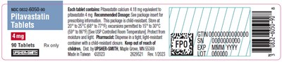 PRINCIPAL DISPLAY PANEL - 4 mg Tablet Bottle Label - pitavastatin 05