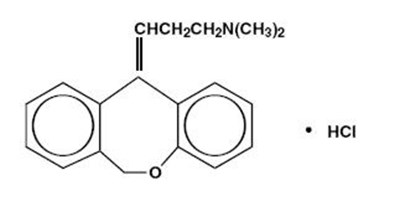 Doxepin 150 mg Label Image (Structure Image)