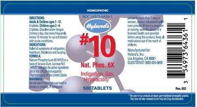 Label (Nat Phos 6x 500 Tablets)