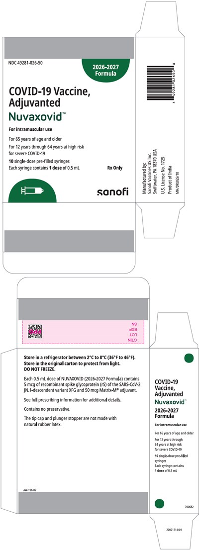 Principal Display Panel (0.5 mL Syringe Carton)