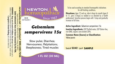 Gelsemium sempervirens 15x S242 L01