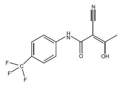 teriflunomide-structure - teriflunomide structure